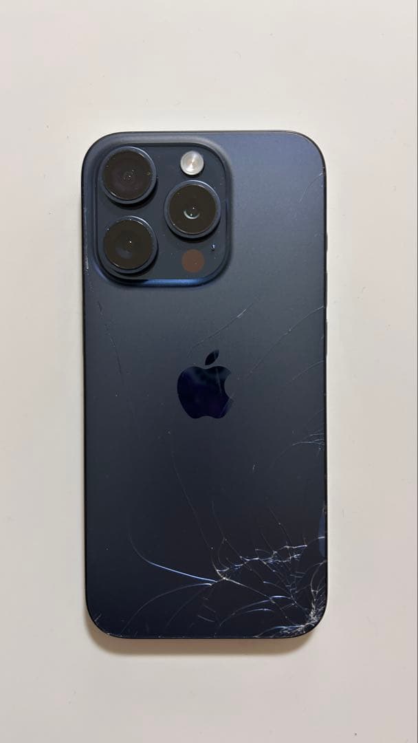 Apple iPhone 15Pro ブルーチタニウム 256GB