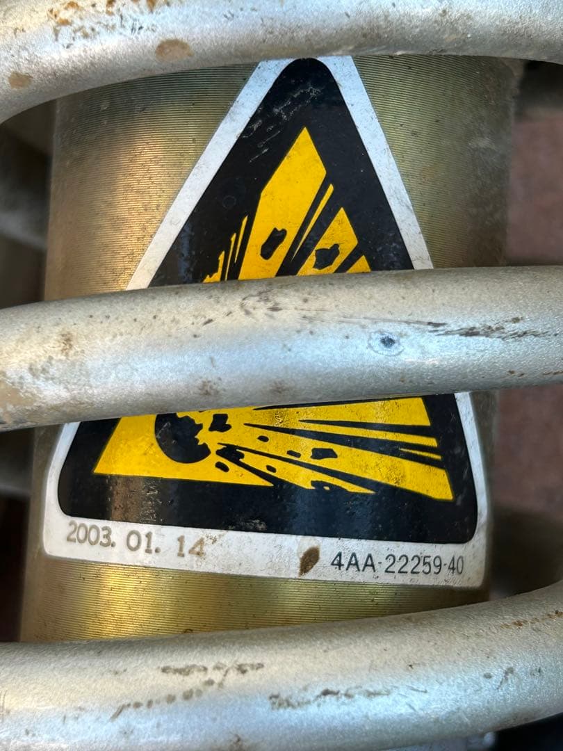 TTR125 サスペンション