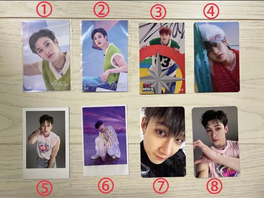 スキズ公式トレカ(商品説明をご覧ください)