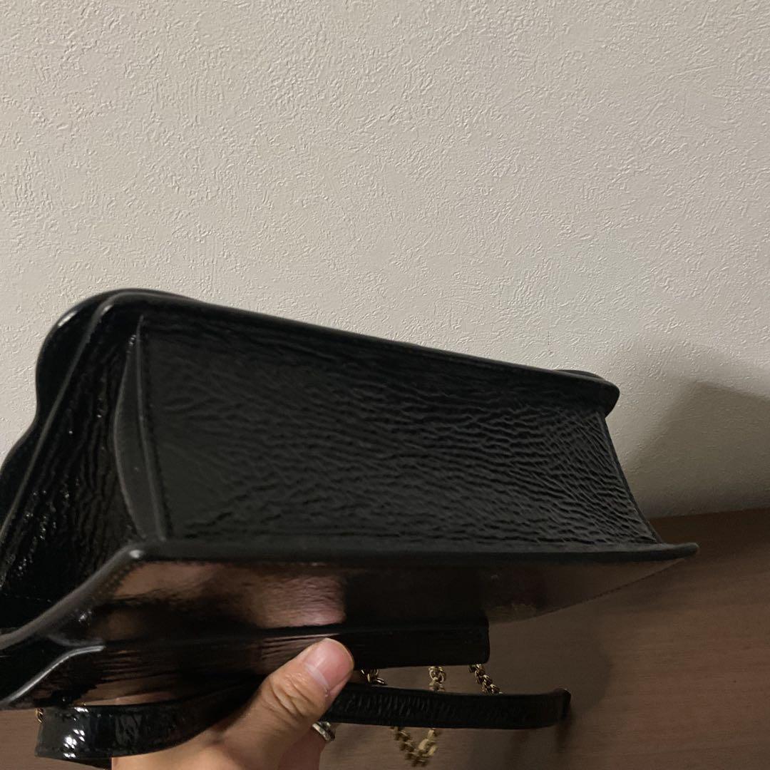 ☆開店セール☆レア品 美品 フルラ 1927 ロゴ ウェーブ レザー チェーン