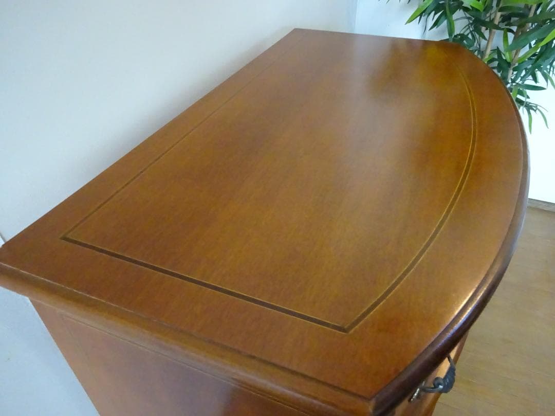 anju　イタリア　クラシックスタイル　象嵌細工　高級　5段チェスト