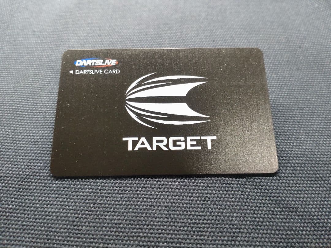 ここすi6 ダーツライブカード ターゲット ホワイト文字！！