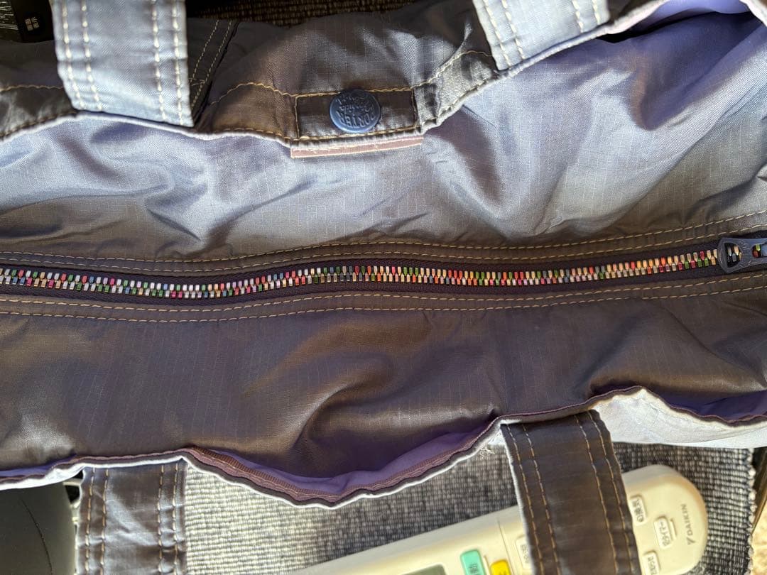 porter ポーター　レア　ドラム型　ボストン　カラフルファスナー　白タグ