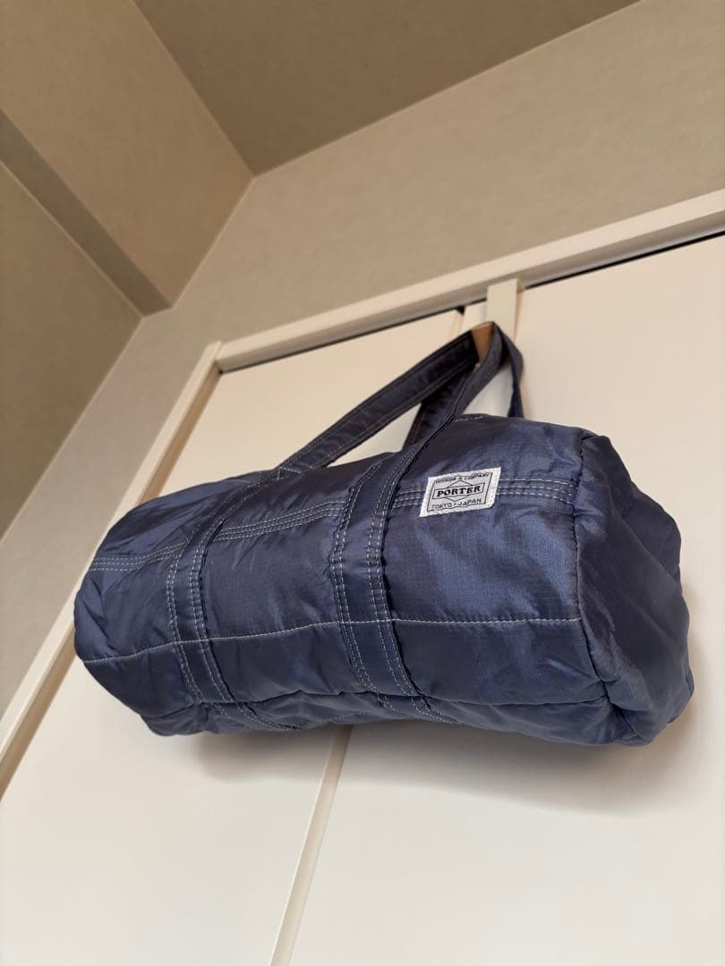 porter ポーター　レア　ドラム型　ボストン　カラフルファスナー　白タグ