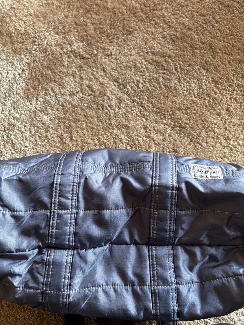 porter ポーター　レア　ドラム型　ボストン　カラフルファスナー　白タグ