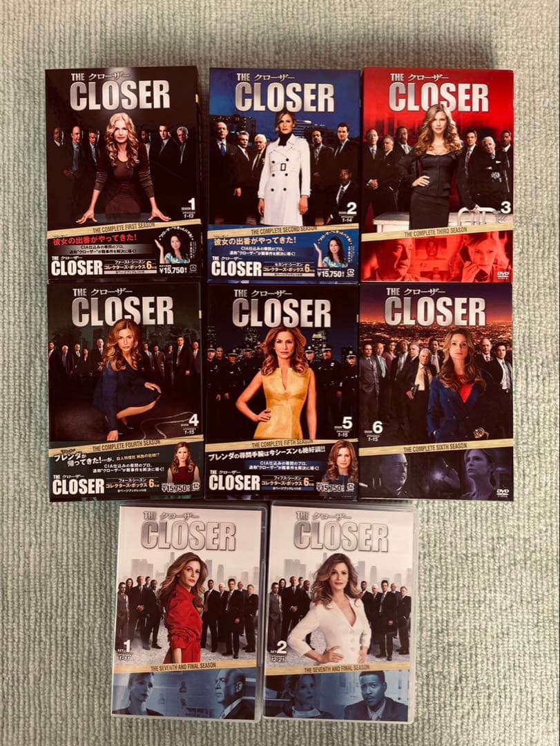 クローザー　THE CLOSER ファイナル コンプリートDVD セット まとめ