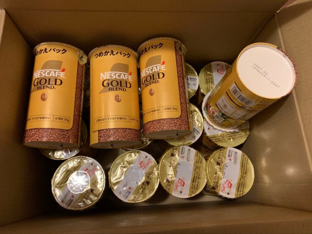 ネスカフェ ゴールドブレンド エコ＆システムパック95g❌16個