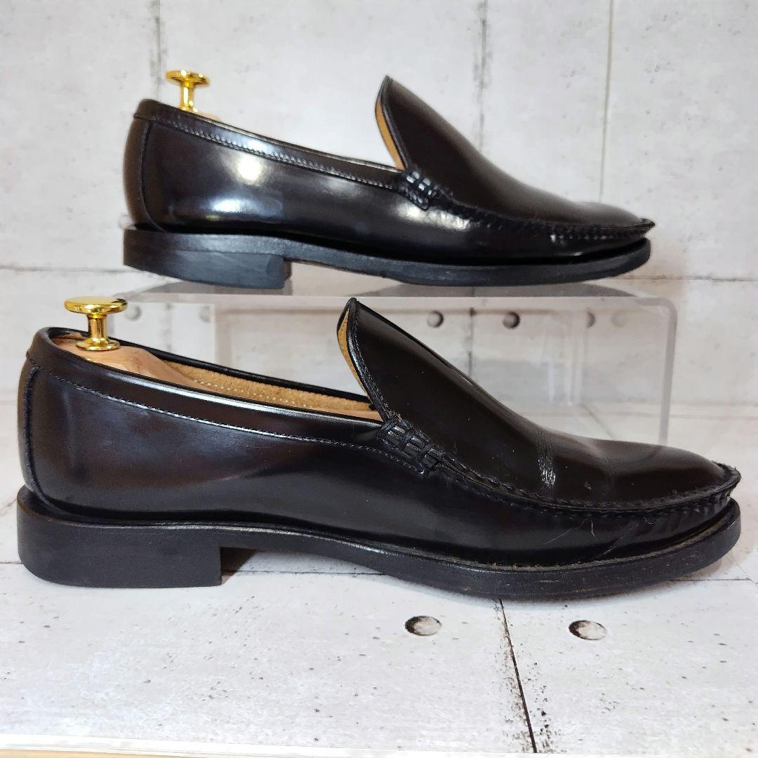 【人気モデル】REGAL コブラヴァンプ ローファー 黒 本革 日本製 25.5