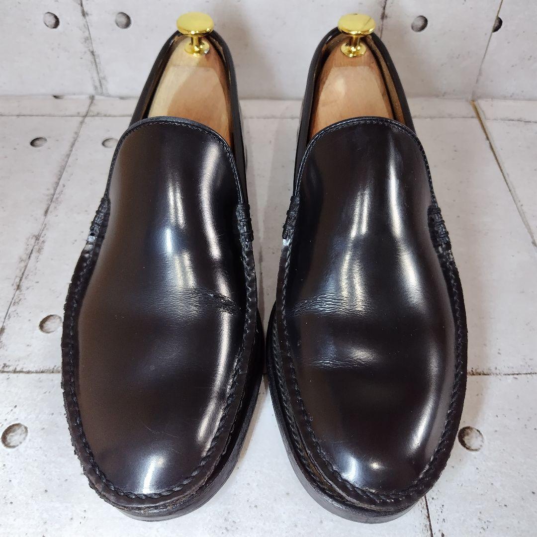 【人気モデル】REGAL コブラヴァンプ ローファー 黒 本革 日本製 25.5