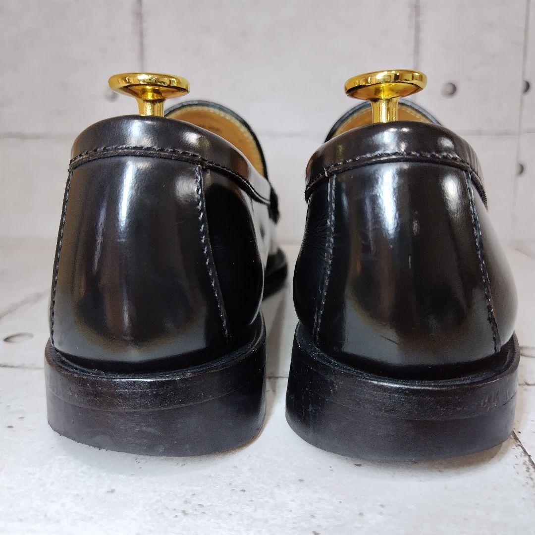 【人気モデル】REGAL コブラヴァンプ ローファー 黒 本革 日本製 25.5