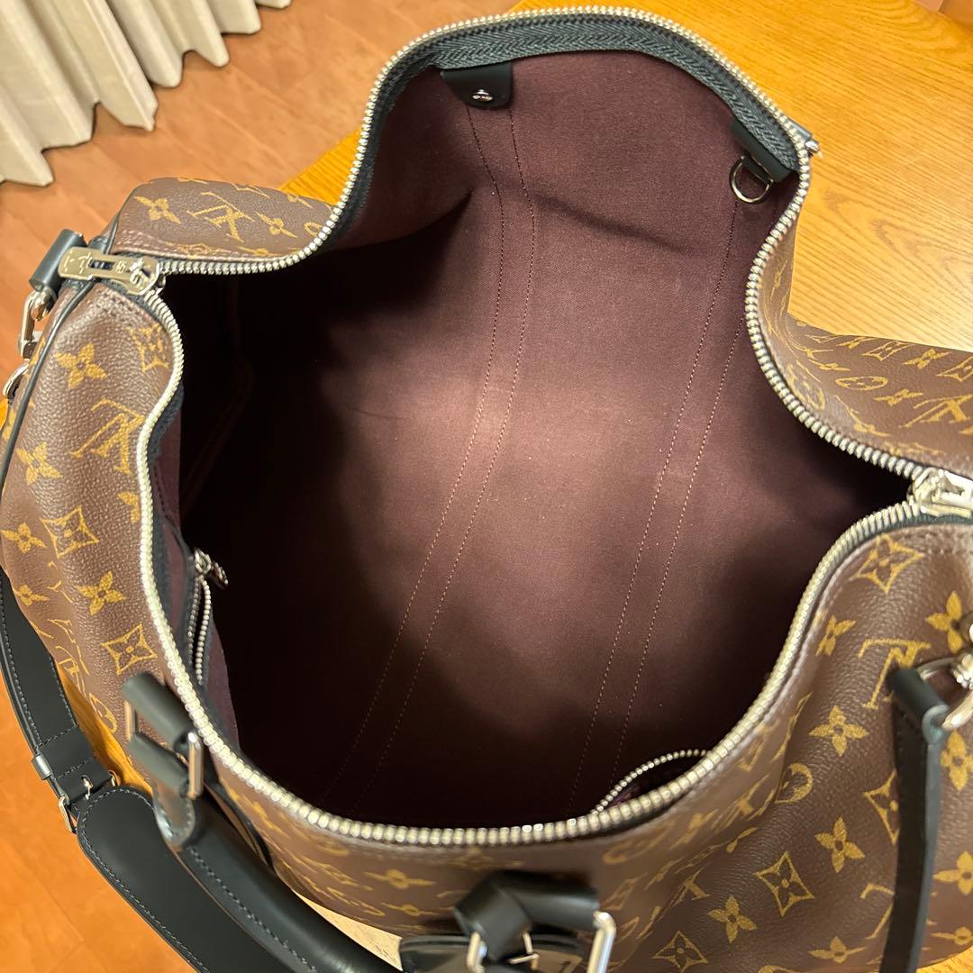 ルイヴィトン　キーポルバンドリエール45 モノグラムマカサー　M56711