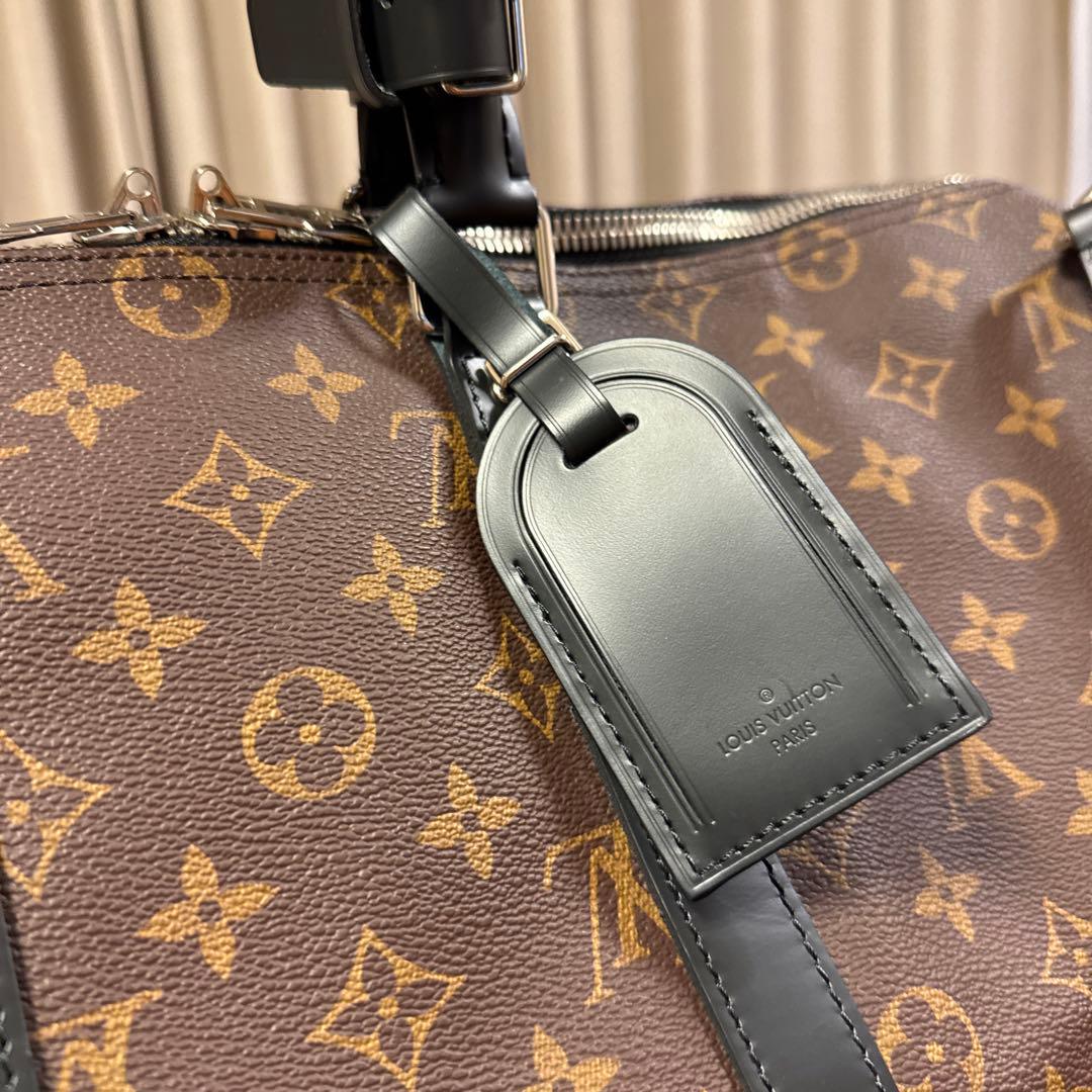 ルイヴィトン　キーポルバンドリエール45 モノグラムマカサー　M56711