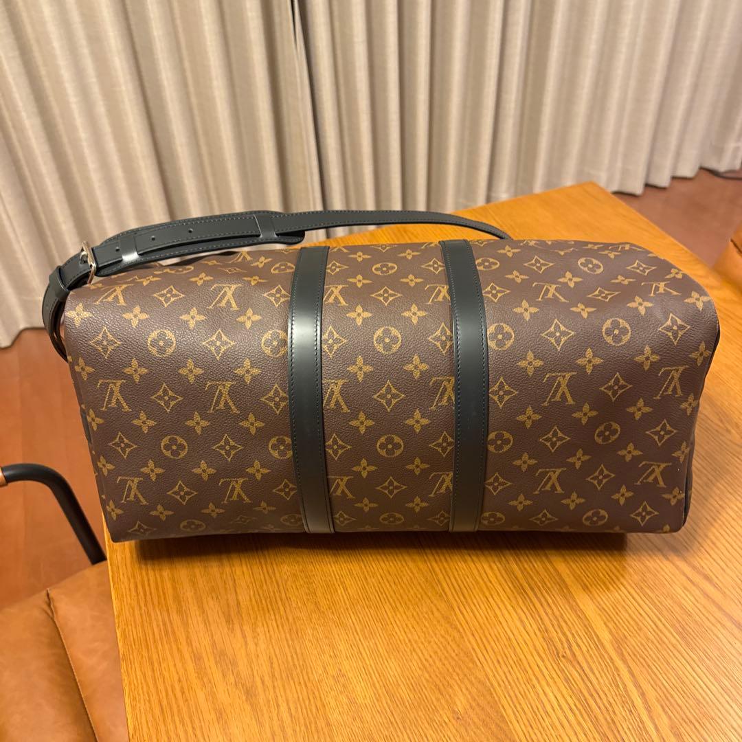 ルイヴィトン　キーポルバンドリエール45 モノグラムマカサー　M56711