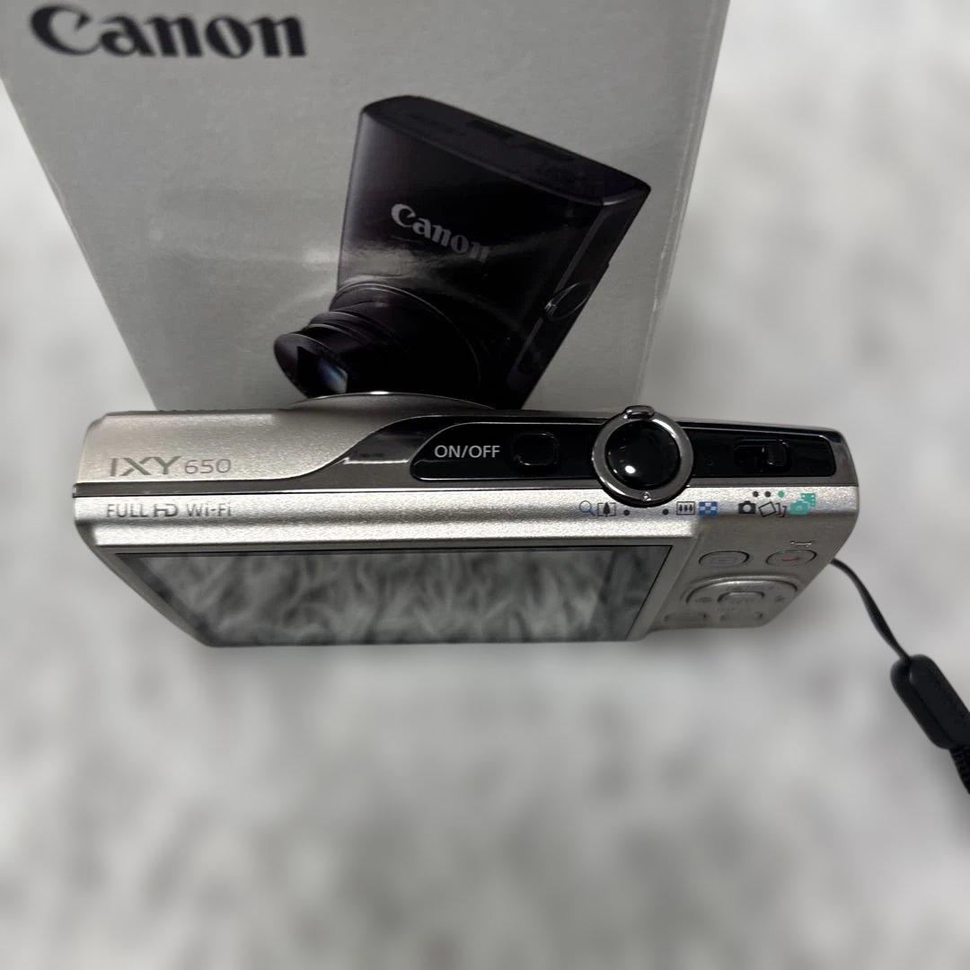 Canon IXY 650 コンパクトデジタルカメラ シルバー