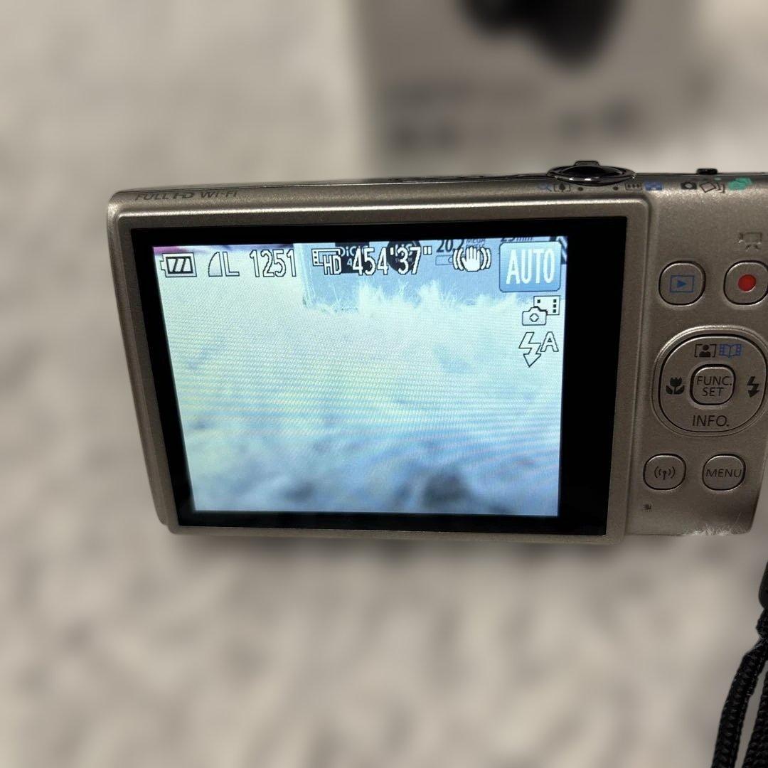 Canon IXY 650 コンパクトデジタルカメラ シルバー