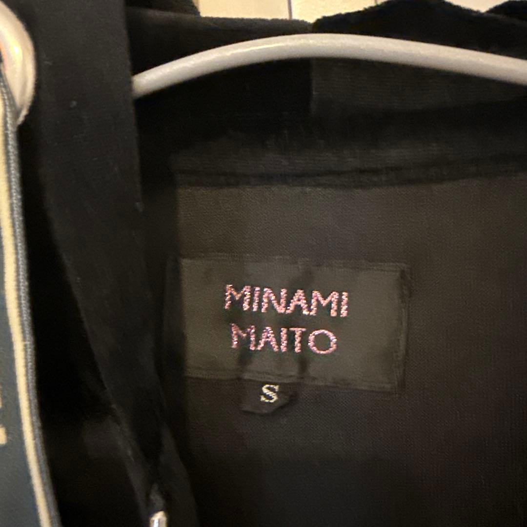 宝塚歌劇団　水美舞斗FC ファンクラブ　ブラックベロアパーカー S