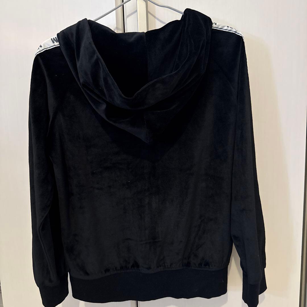 宝塚歌劇団　水美舞斗FC ファンクラブ　ブラックベロアパーカー S