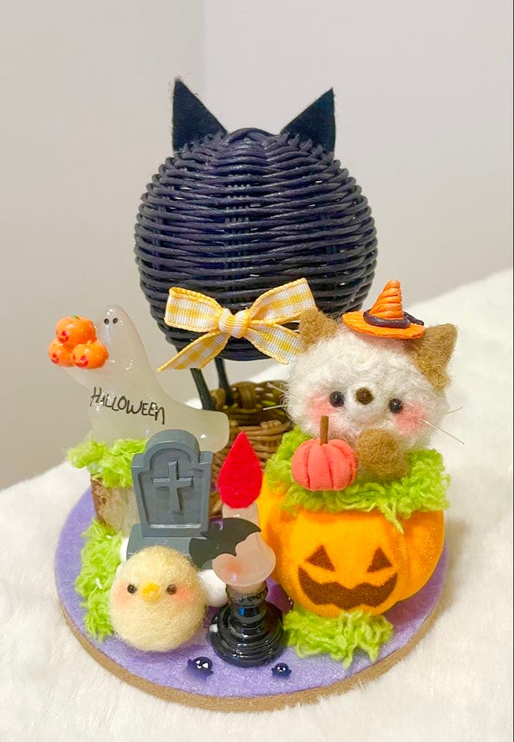 ココʕ•ᴥ•ʔページ♡バレンタインかご♡茶色♡