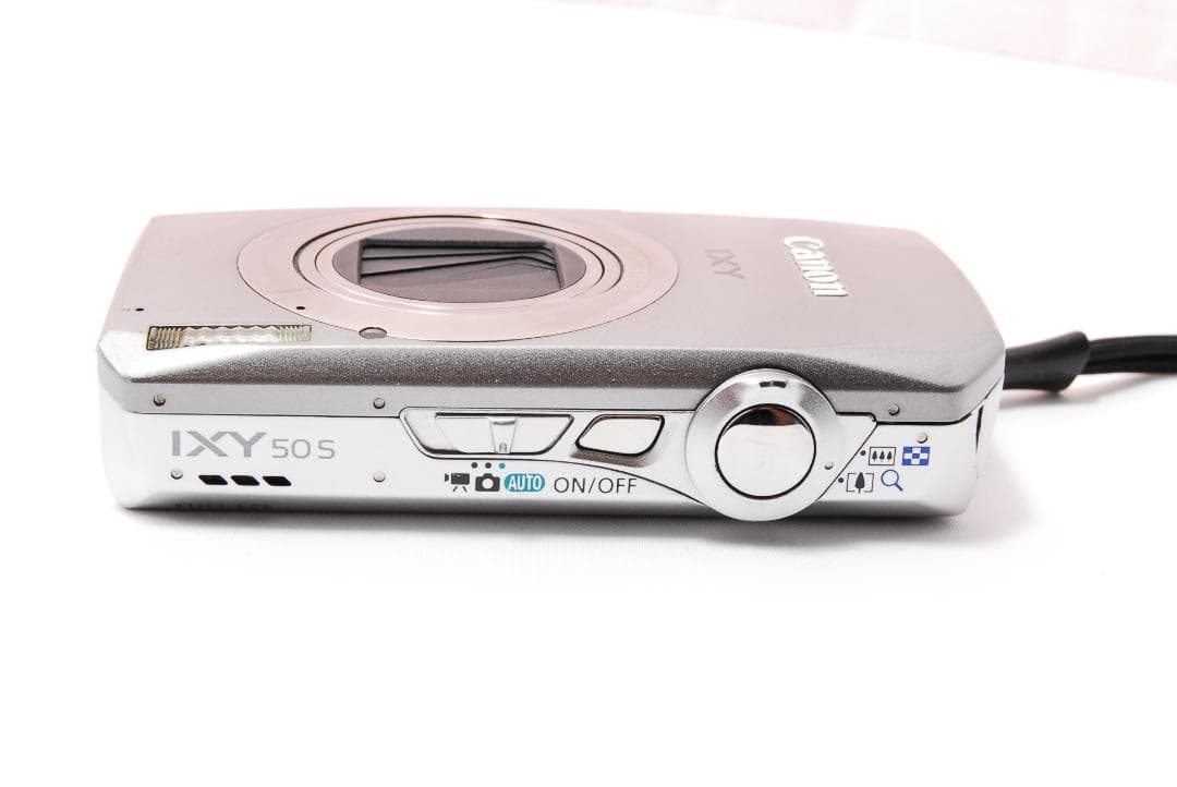〓コンパクトデジカメ〓キヤノン CANON IXY 50S 大容量メモリカード付