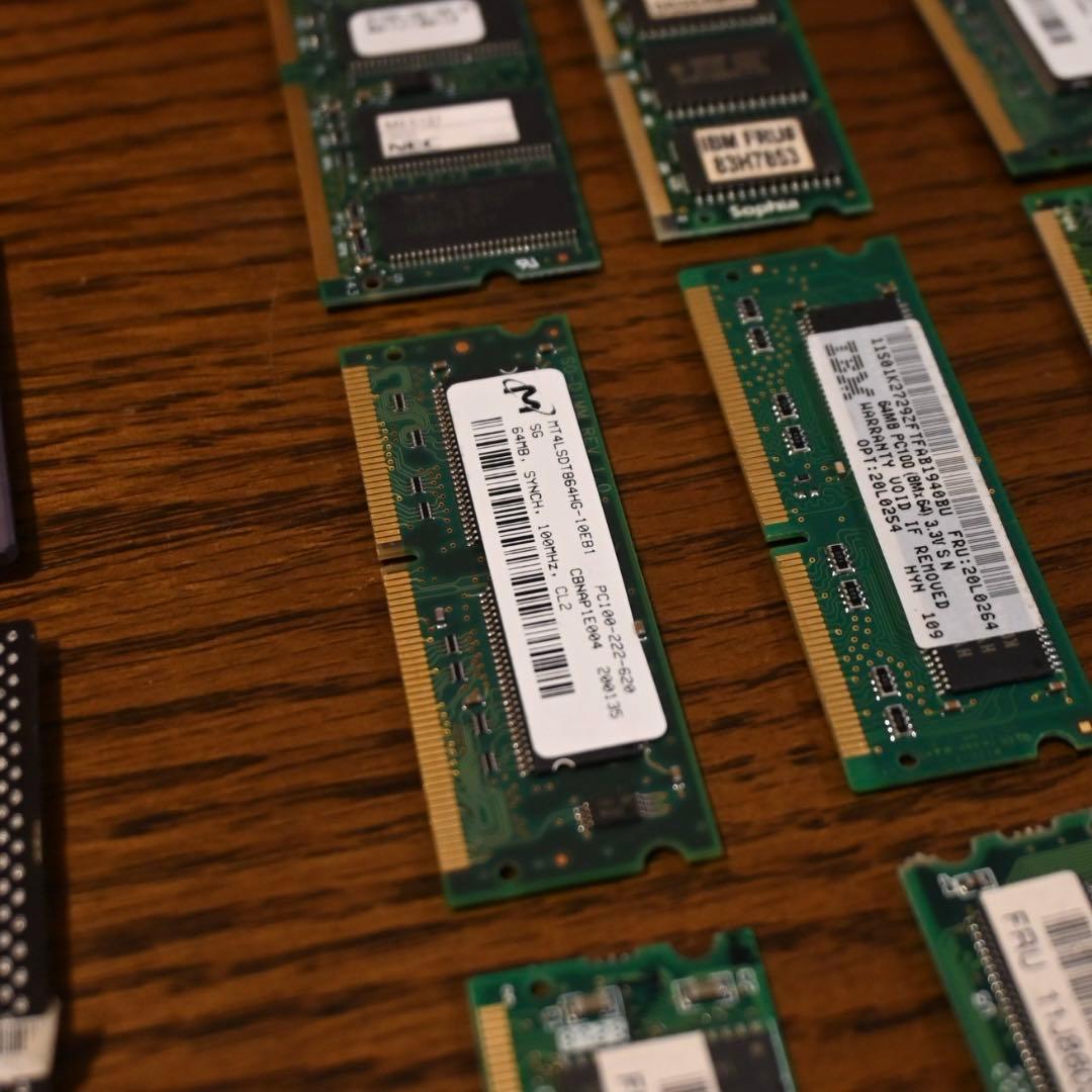 Intel PENTIUM PRO含むCPU及びメモリ数十枚　ジャンク　金