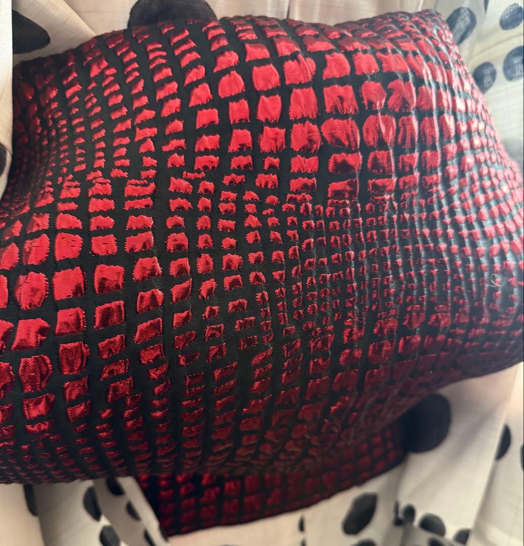 大人兵児帯【レッドメタル】【プラチナメタル】【ブラックリリー】3点おまとめ