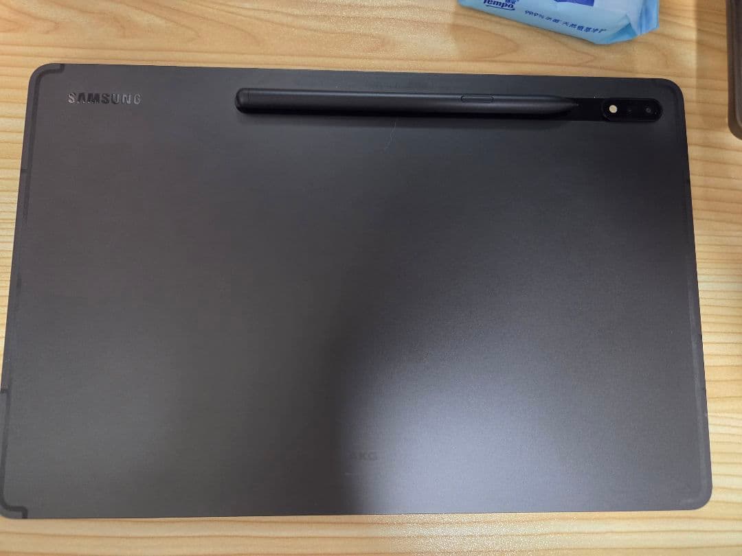 Galaxy Tab S8+（純正キーボードカバー付き）アメリカ版 5G モデル