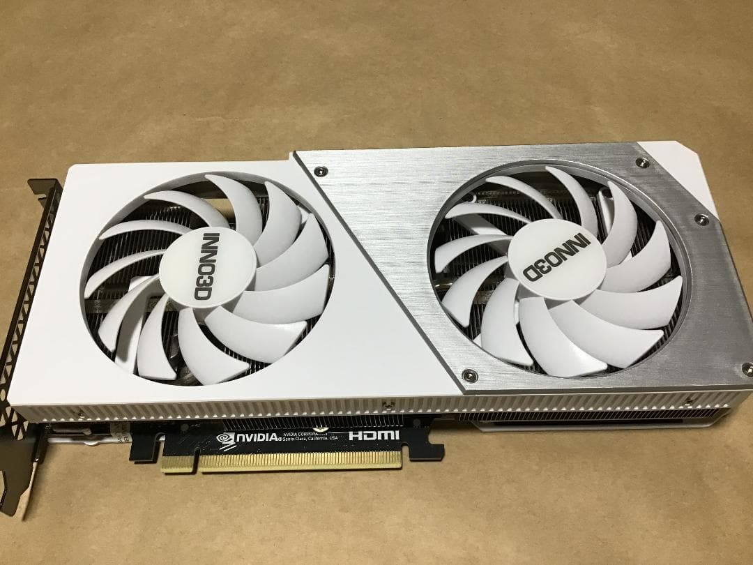 グラフィックボード・グラボ・ビデオカード INNO3D GeForce RTX 4060 Ti TWIN X2 OC