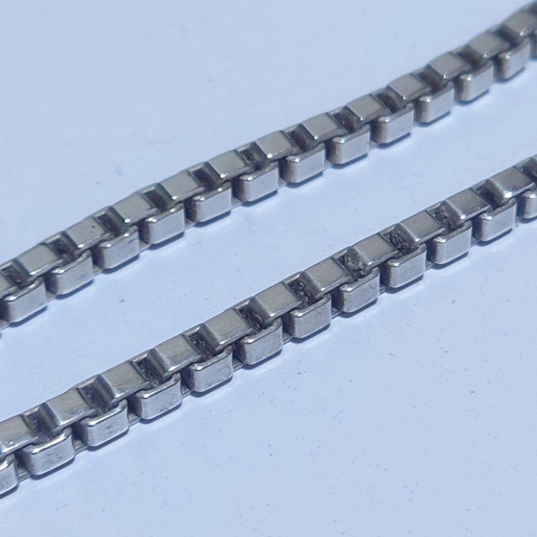 極美品 ティファニー ネックレス ベネチアン 925 シルバー 45.0cm