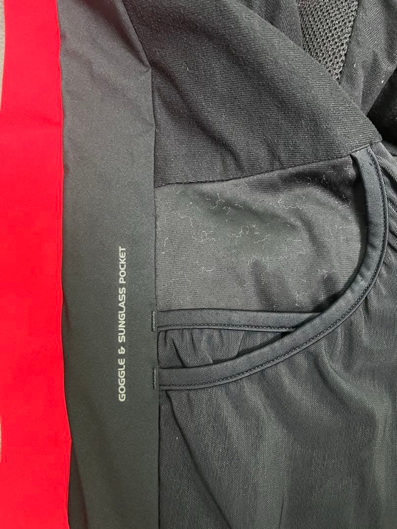 KJUS メンズ　スキーウェア 48 レッド RECCO 高機能 防水 防風