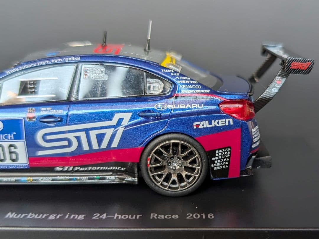 ミニカー EBBRO 1/43 SUBARU WRX STI No.106 2016