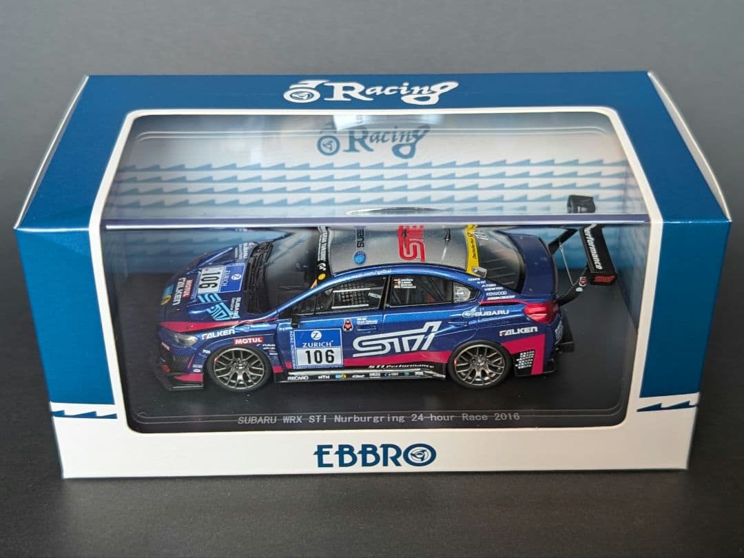 ミニカー EBBRO 1/43 SUBARU WRX STI No.106 2016