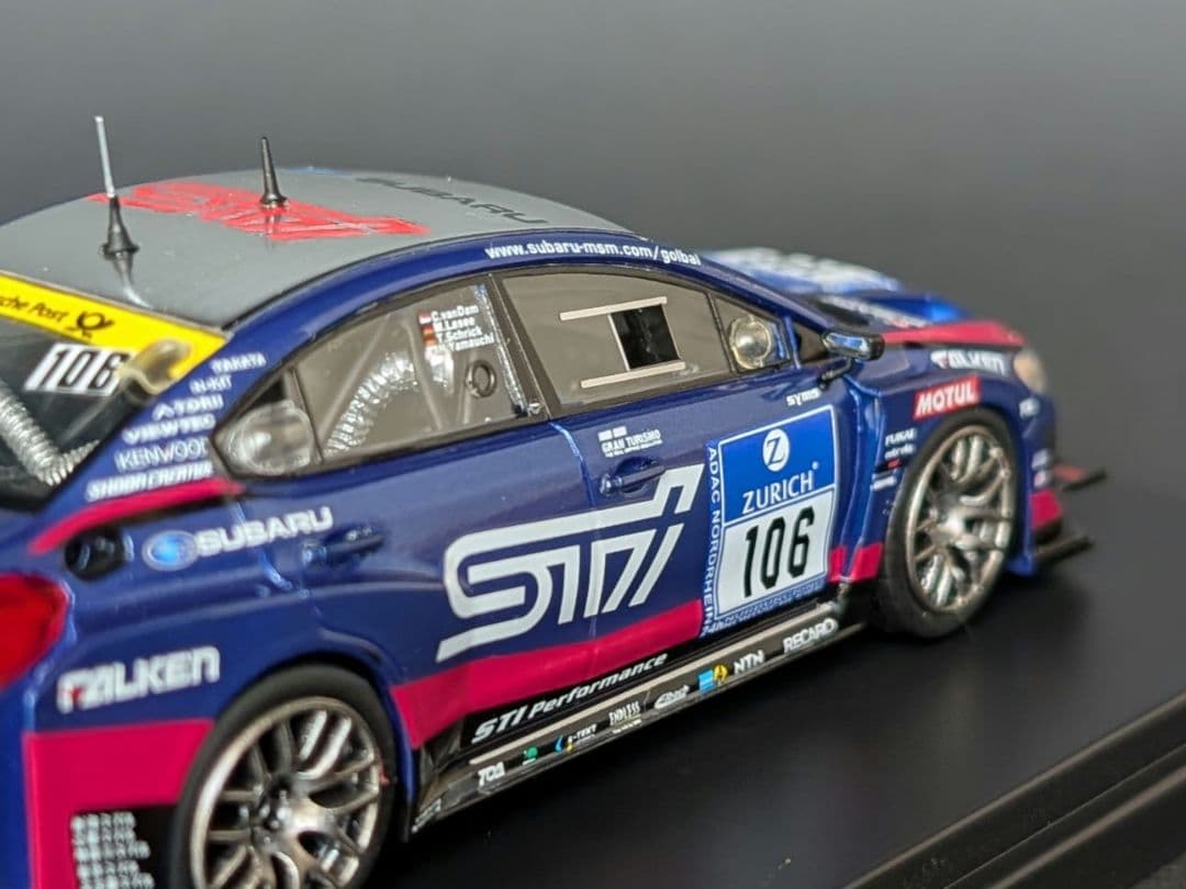 ミニカー EBBRO 1/43 SUBARU WRX STI No.106 2016