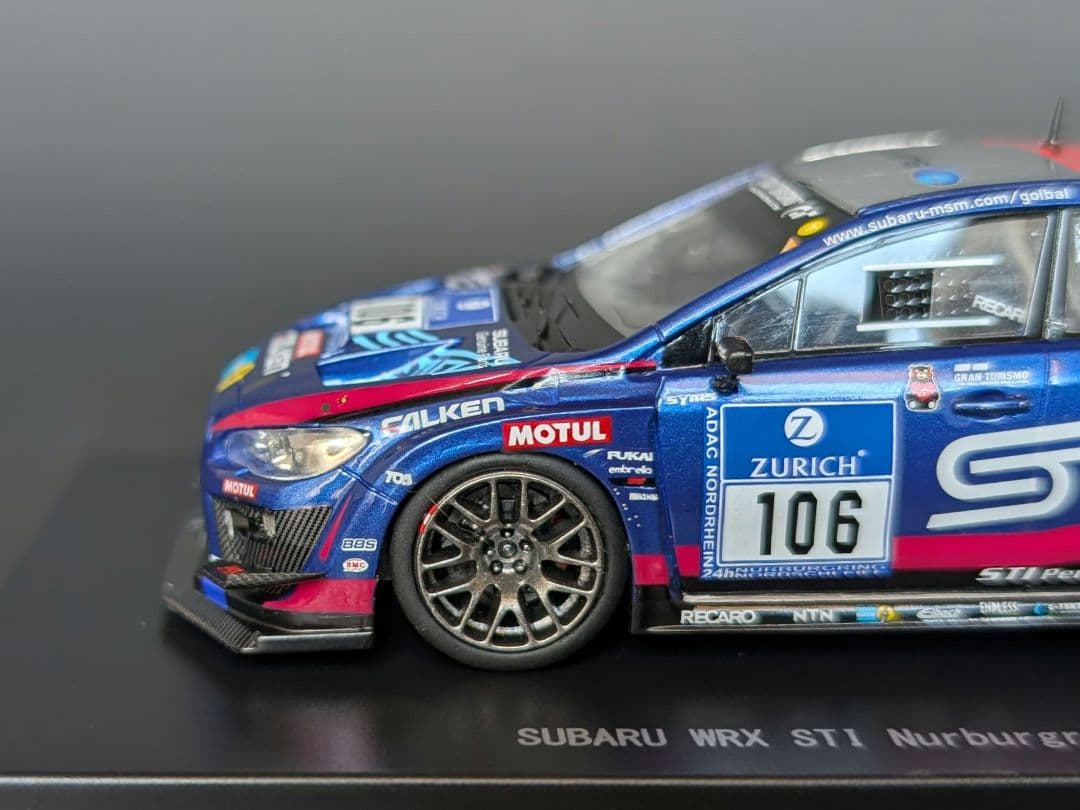 ミニカー EBBRO 1/43 SUBARU WRX STI No.106 2016