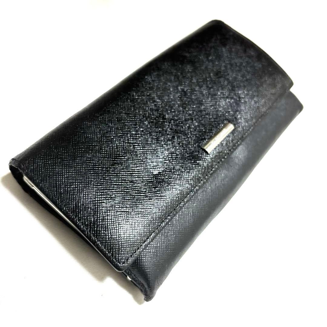 あちょら様　BURBERRY◆バーバリー ◆黒ブラック◆ノバチェック◆長財布