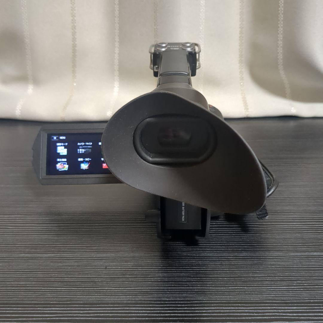 SONY NEX-VG20 本体 DJI スマホ用ジンバル付けます。