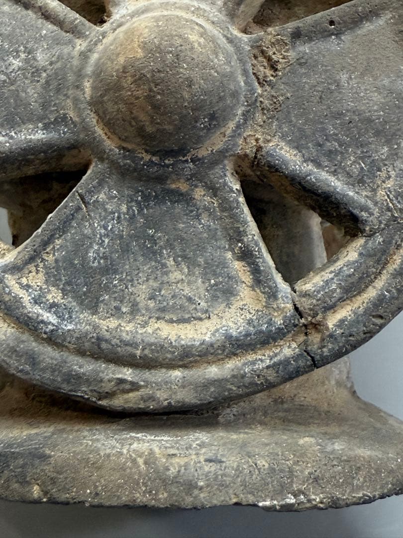 DT503 百済新羅 車輪形土器 古陶磁器