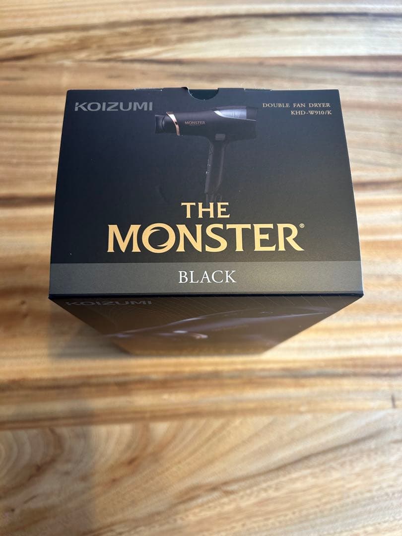 【新品未開封】コイズミMONSTERドライヤーKHD-W910保証書なし大風量！