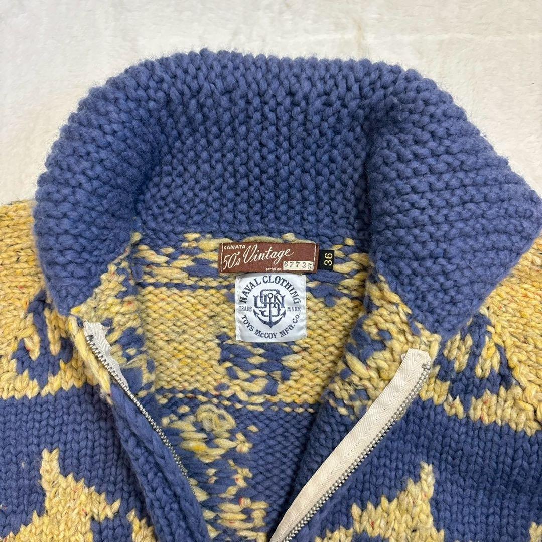 TOYS McCOY KANATA カウチン　ニットセーター　FELIX S