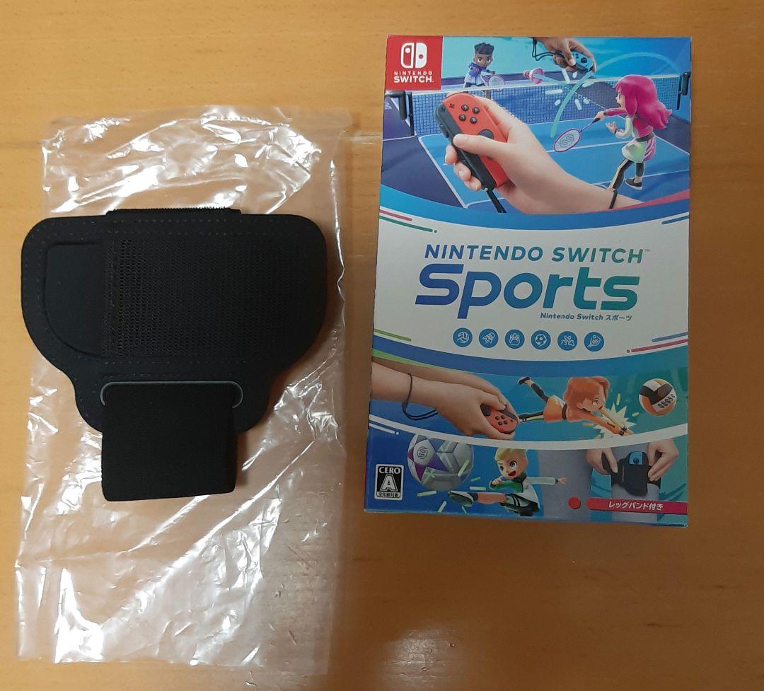 Switch本体有機EL JCネオン(ソフトsports　レッグバンド付き)