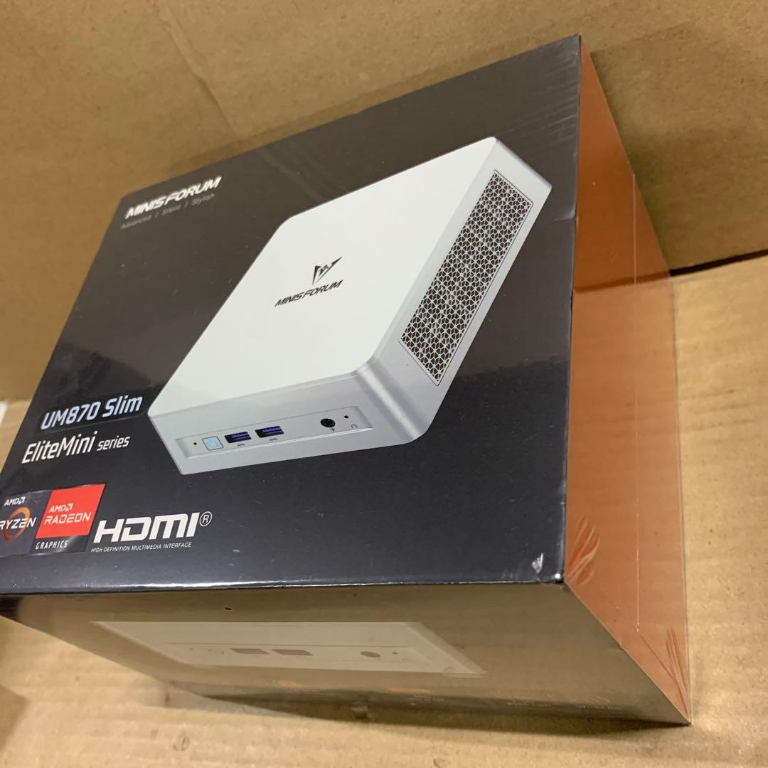 新品　MINISFORUM UM870 Slim EliteMini 32GB