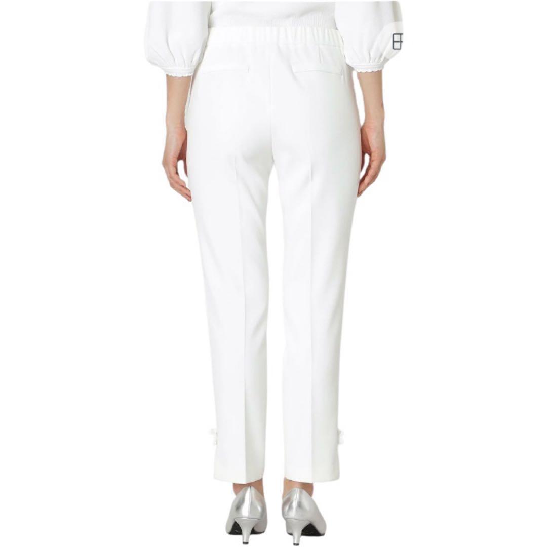 【チャコ様】新品トゥービーシック　ボディシェルパンツフラワーラインストーン　44