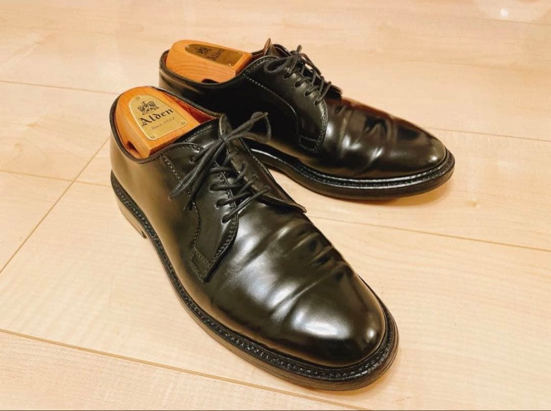 サ*フ様 美品　Alden 9901 コードバン★ブラック