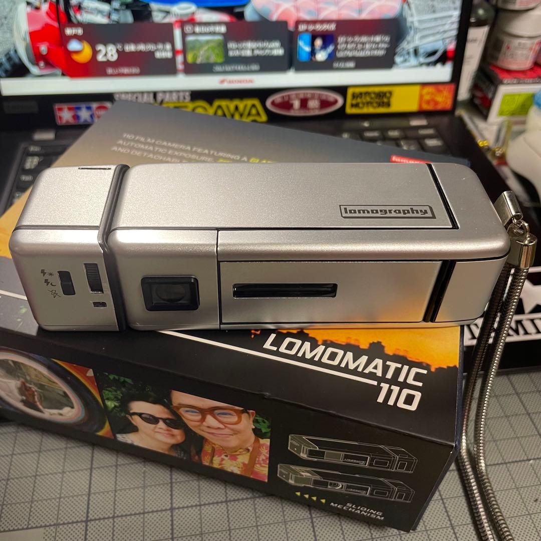 フィルムカメラ Lomomatic 110 Camera & Flash l