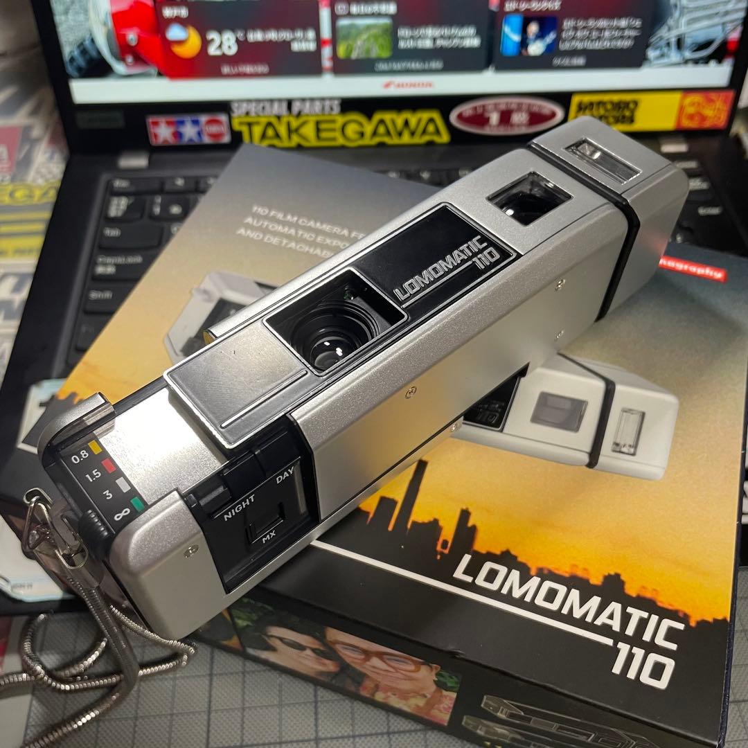 フィルムカメラ Lomomatic 110 Camera & Flash l