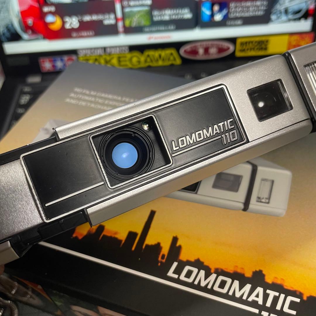 フィルムカメラ Lomomatic 110 Camera & Flash l