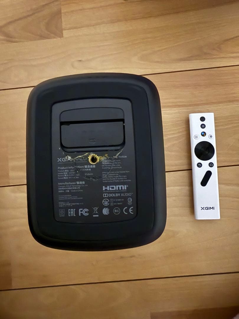 むーXGIMI Haloモバイルプロジェクター ジャンク品