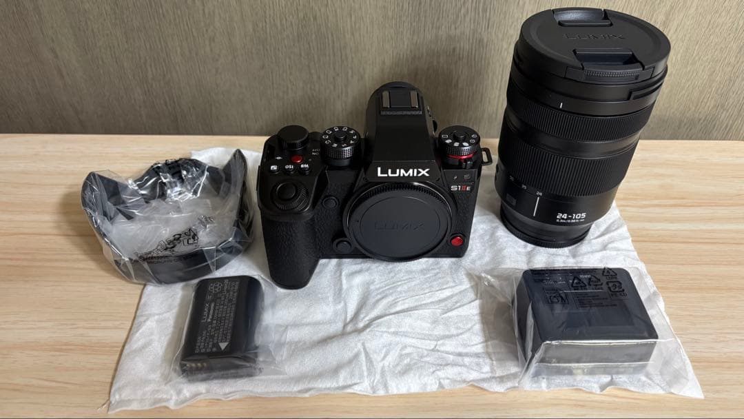 LUMIX S1IIE 24-105mm F4 レンズキット カメラ