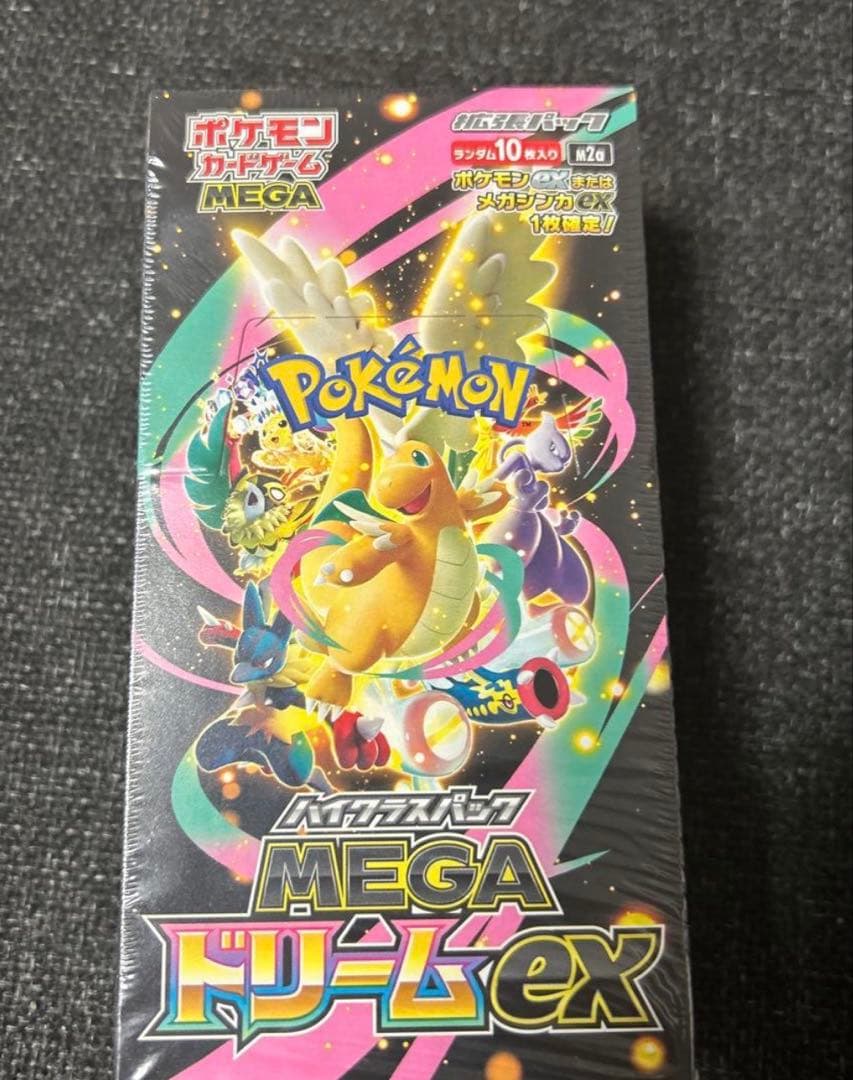 シュリンク付き ポケモンカード MEGA ドリーム ex 1BOX