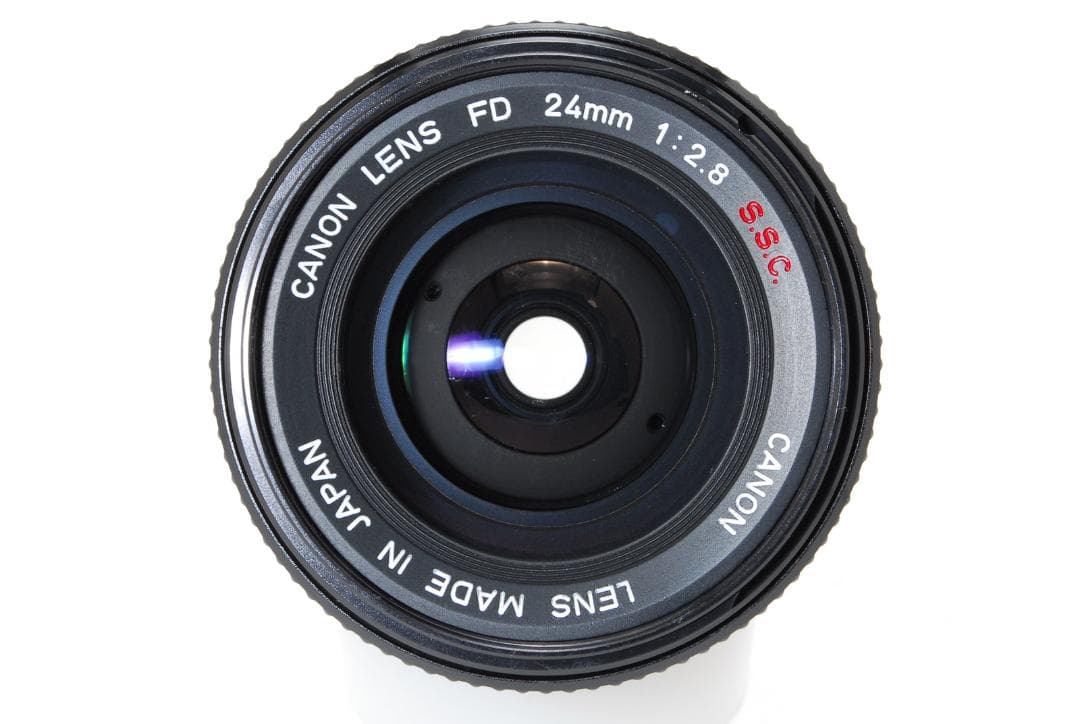 レンズ(単焦点) Canon FD s.s.c. 24mm f/2.8
