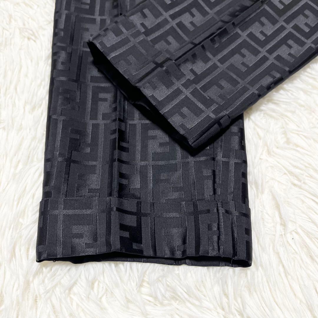 美品✨イタリア製　FENDI ズッカ　パンツ　コットン　ナイロン